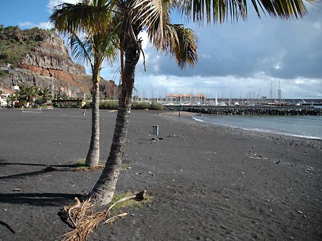 La baie de San Sebastian sur La Gomera : Christophe Colomb passa ici à l'acte
