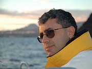 Co-skipper Anil aime quand çà va vite...