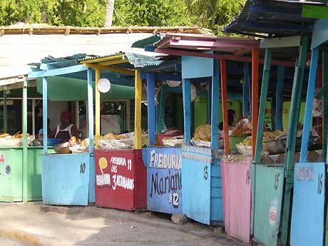 Boca Chica - Food stands