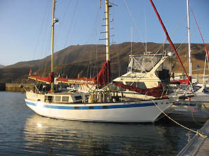 Moored in Morro Jable