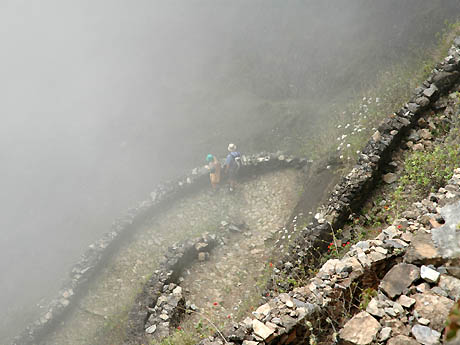 Le chemin vers Ribeira do Paúl